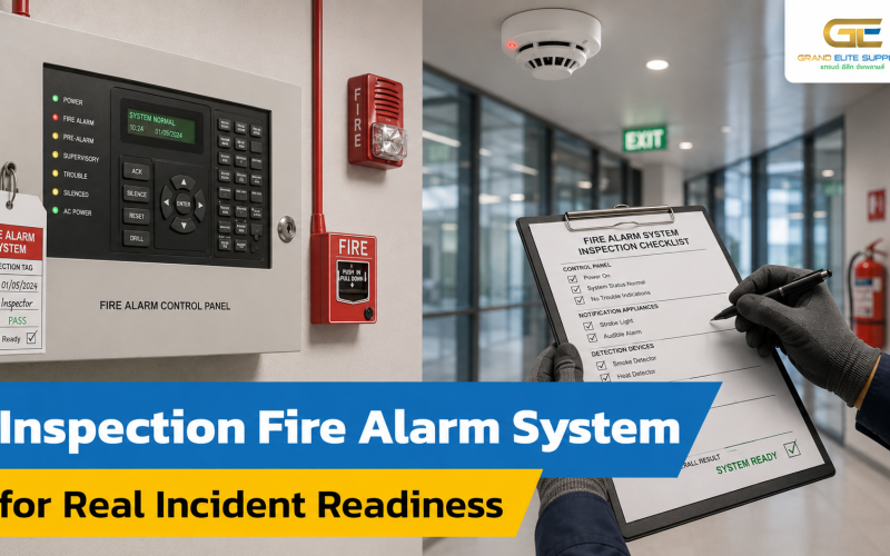 Inspection Fire Alarm System for Real Incident Readiness