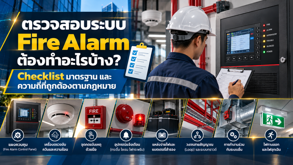 Fire Alarm Inspection Checklist